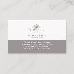 Edit 2 Apartment Complex Business Card Template