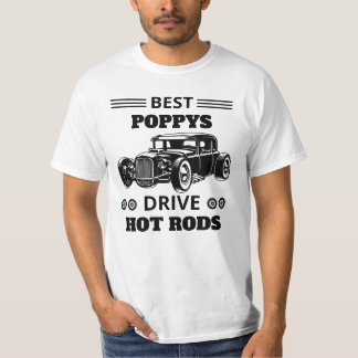 Edit ALL Text Name Best Grandpas Drive Hot Rods T-Shirt