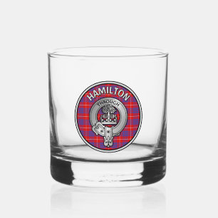 [EDIT] Clan Hamilton Crest & Tartan Whiskey Glass