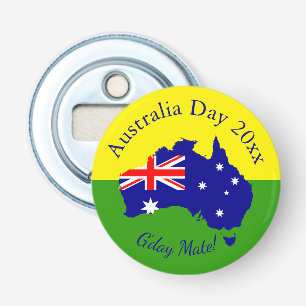Edit Text Matching Australia Day Bottle Opener