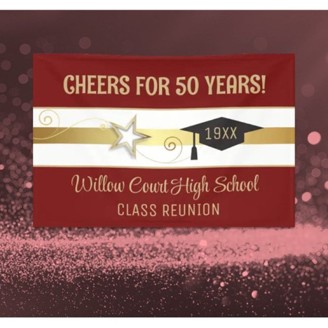 Edit the Year! Classic Class Reunion Banner (Creator Uploaded)