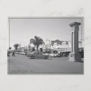 Editable 1970s Australia Vintage Travel  Postcard