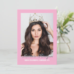 Editable Autograph Card Prints - Light Background