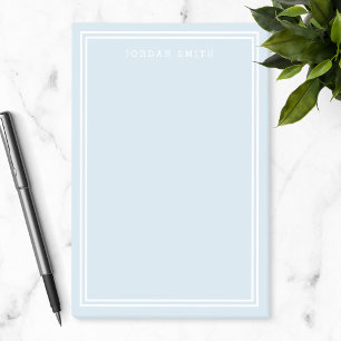 EDITABLE BACKGROUND COLOR and Double White Borders Post-it Notes
