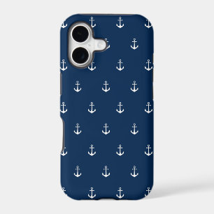 Editable Background Colour Nautical Anchor