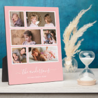 Editable Background Colour Six Photo Collage Scrip
