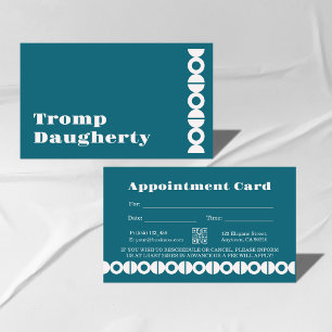 Editable Business Appointment Reminder Card