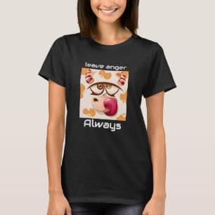 Editable cartoon Face Expression V44T-Shirt T-Shirt