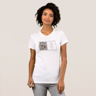 Editable Coastal Florist Branding Logo Template T-Shirt