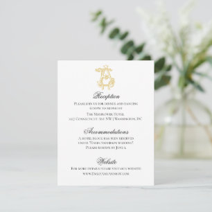 EDITABLE COLORS AE Monogram EA Monogram Invitation