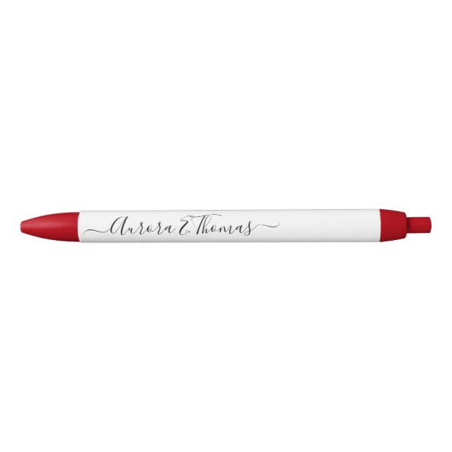 Editable Colour Calligraphy Script Name Pen (Front)
