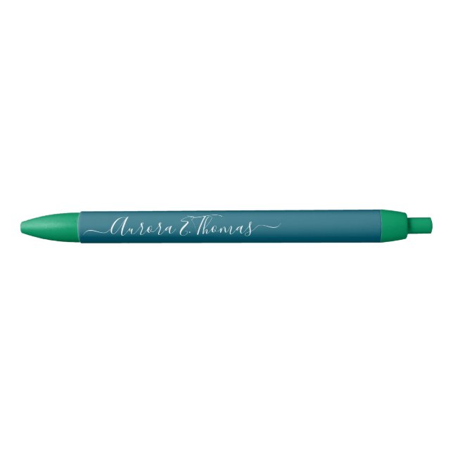 Editable Colour Calligraphy Script Name Pen (Front)