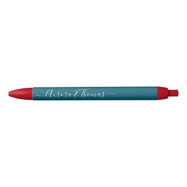 Editable Colour Calligraphy Script Name Pen (Front)