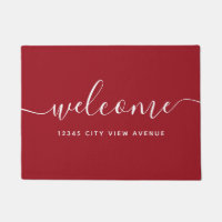 Editable Colour Calligraphy Script Property Welcom