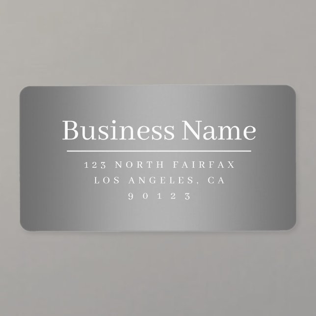 Editable Colour & Design Business Template | Retur Label (Creator Uploaded)