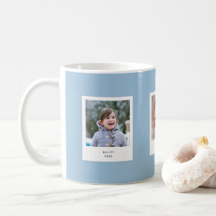 Editable Colour Holiday Instant Photo Style Coffee Mug