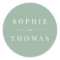 Editable Colour Modern Classic Wedding