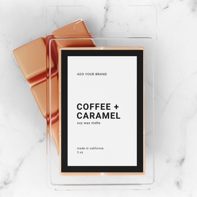 Editable Colour Modern Minimalist Product Label (Creator Uploaded)