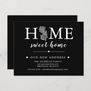 Editable Colour NEW JERSEY Moving Announcement