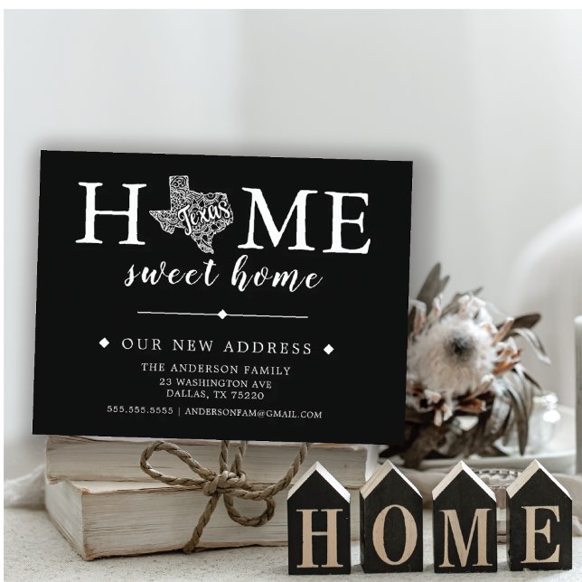 Editable Colour TEXAS Moving Announcement (Creator Uploaded)