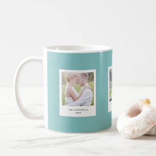 Editable Colour Wedding Instant Photo Style Coffee Mug