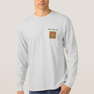 Editable Company School Logo and Name T-Shirt