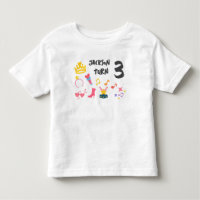 Editable Crayon Style – Pop Star Diva Birthday