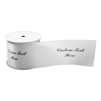 Editable Custom Text For Business Personal Satin Ribbon