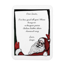 Editable Dear Santa Wish List