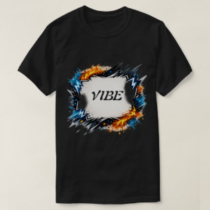 Editable Energy Frame Design – Custom Text  T-Shirt