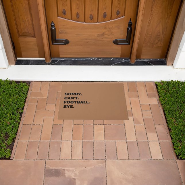 Editable Excuse  Doormat (Outdoor)