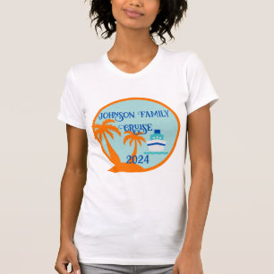 Editable Family Cruise T-Shirt