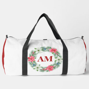 Editable Floral Monogram Bag –Personalised Initial