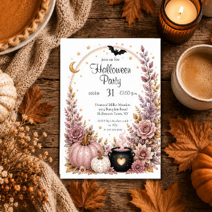 Editable Halloween Party Invitation