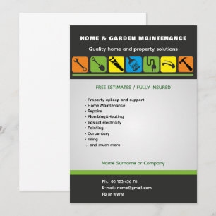 Editable Home Services Flyer Template