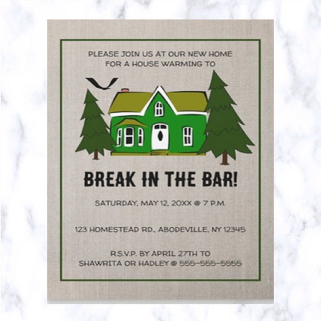 Editable House Warming Invitation (Creator Uploaded)