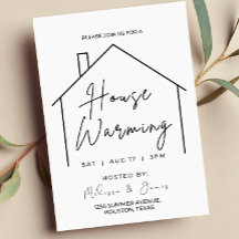 Editable House Warming Invitation, House Warming