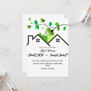 Editable House Warming Invitation, House Warming P Invitation