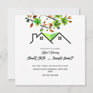 Editable House Warming Invitation, House Warming P Save The Date