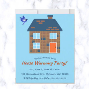 Editable House Warming Party Invitation