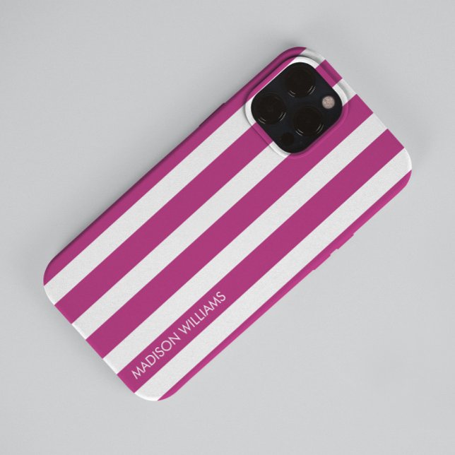 Editable inscription Colour Minimalist   Case-Mate iPhone Case (Creator Uploaded)