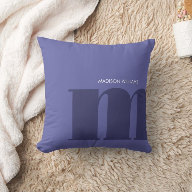 Editable Inscription Colour Personalised Name  Cushion (Blanket)