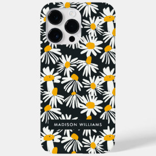 Editable inscription Flowers Minimalist Case-Mate iPhone 14 Pro Max Case