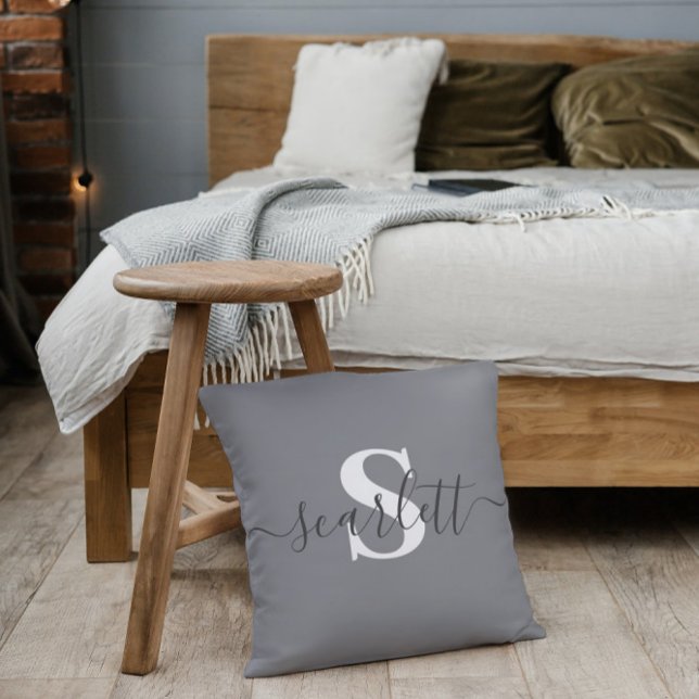 Editable Inscription Name Personalised Colour Cushion (Creator Uploaded)