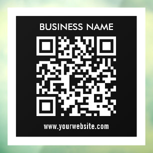 Editable (instantly generated) QR code Black