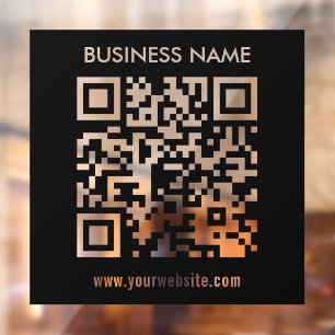 Editable (instantly generated) QR code Black