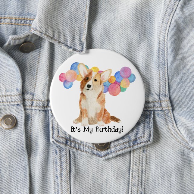 Editable "It's My Birthday!" Button  (In Situ)