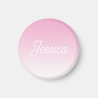 (Editable) Light Pink Colour Ombre & Your Text