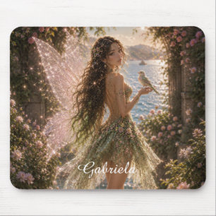 Editable Liravelle Enchanted Fairy Garden Mouse Pa Pad