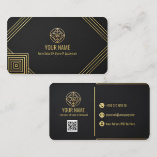 Editable Luxury Business Card Template